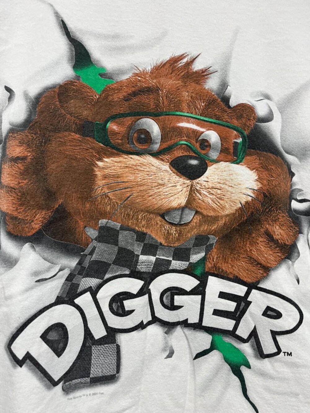 Vintage Digger Nascar Mascot Tshirt - Picture 3 of 7